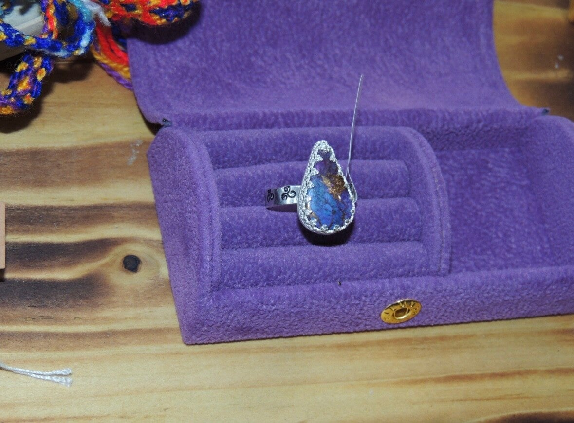 Grape Dahlia ring🍇✨