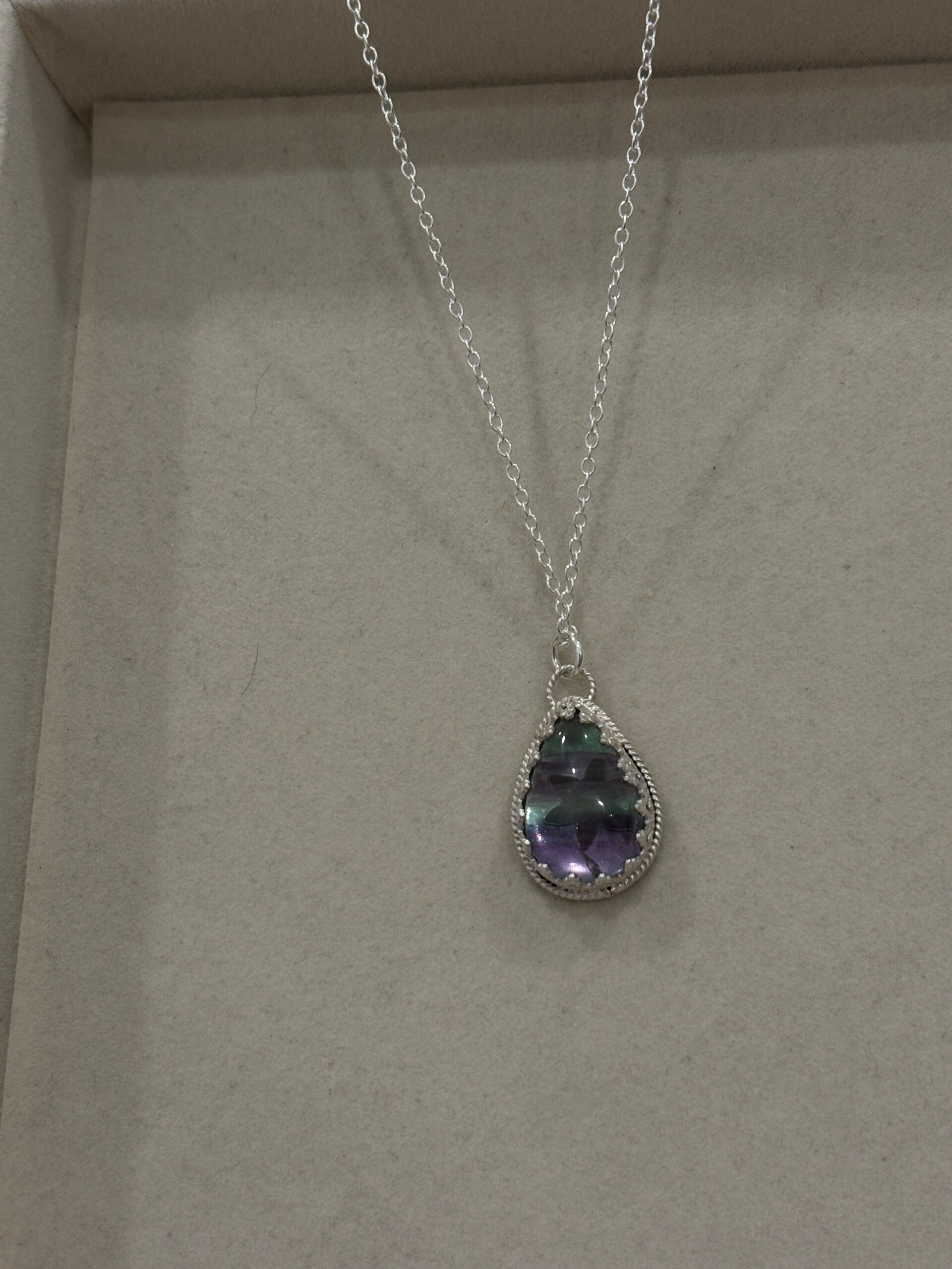 Florite star necklace✨🔮