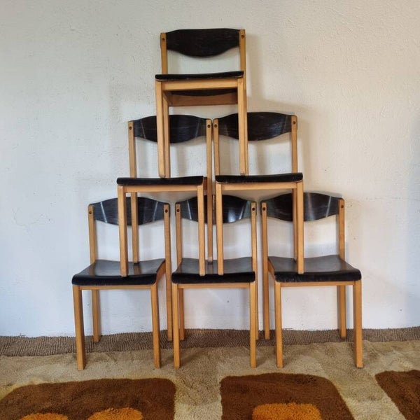 Lot de 10 chaise d'école fabrication allemande