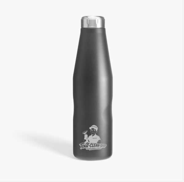 Gourde Isotherme Noire Tout-Clean-Shop – 750 ml