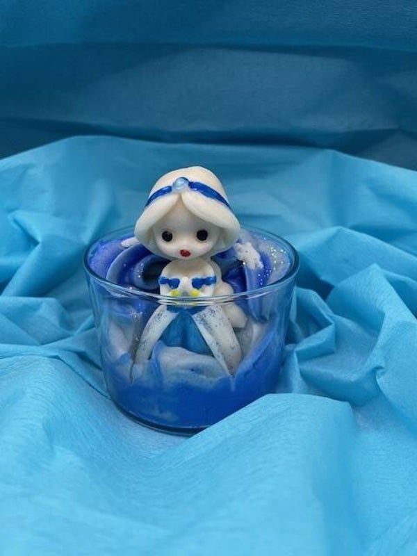 Bougie Gourmande princesse "Angel"
