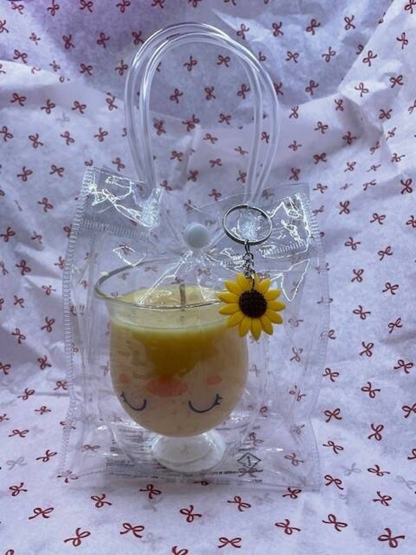 Bougie gourmande parfumée - "Mon Doudou"