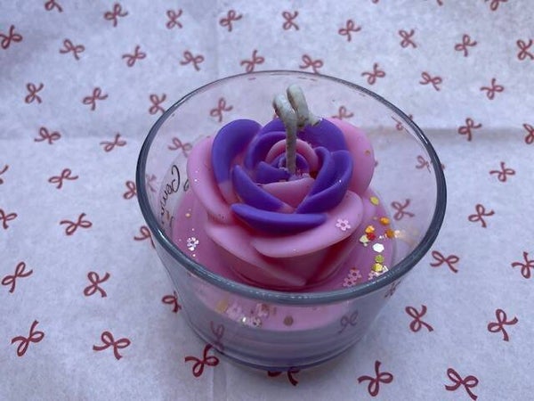 Bougie Gourmande Fleur "Monoi Coco"