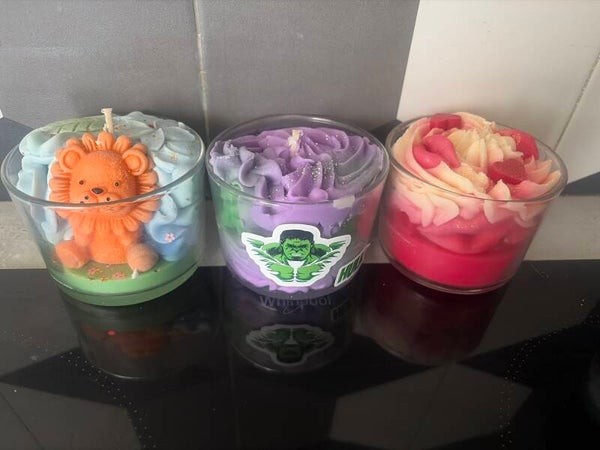 Lot 3 bougies