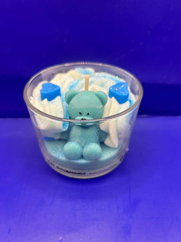 Bougie petit ours bleu ☺️