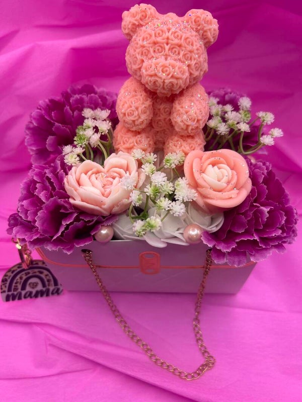Bouquet fondants parfumés rose