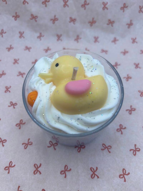 Bougie canard 🦆 parfum mon doudou.
