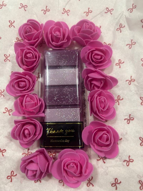 Fondant snap bar cerise noir .
