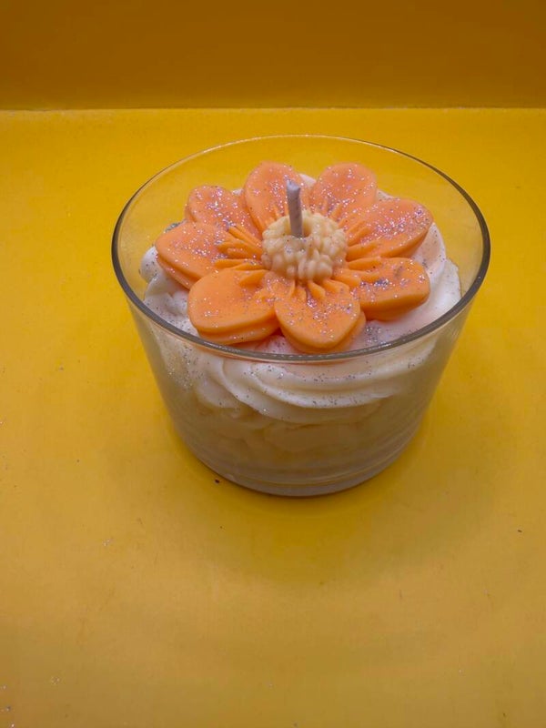Bougie fleur