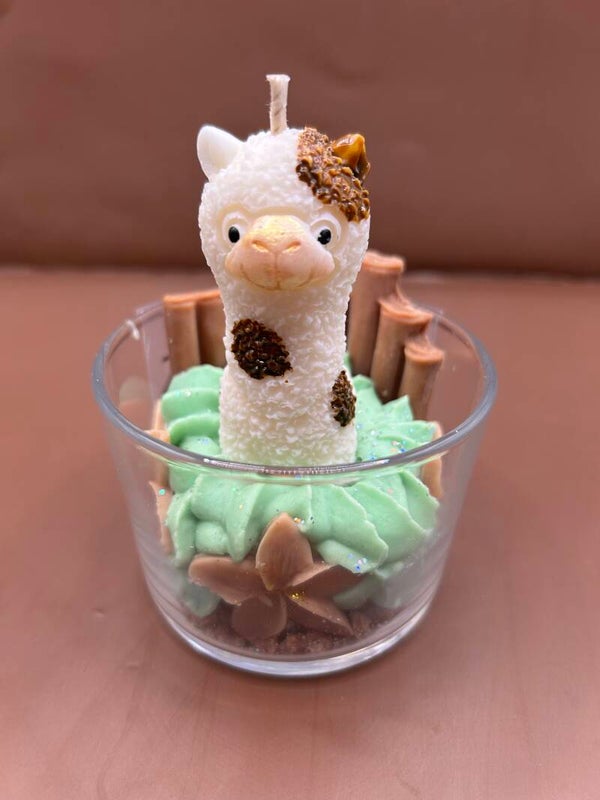 Bougie lama 🦙 vanille des îles
