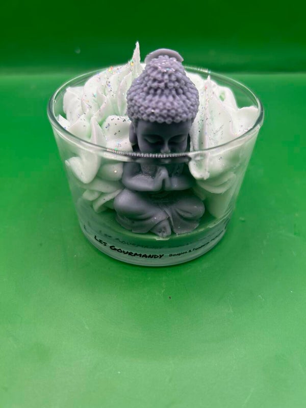 Bougie bouddha crème de soin .