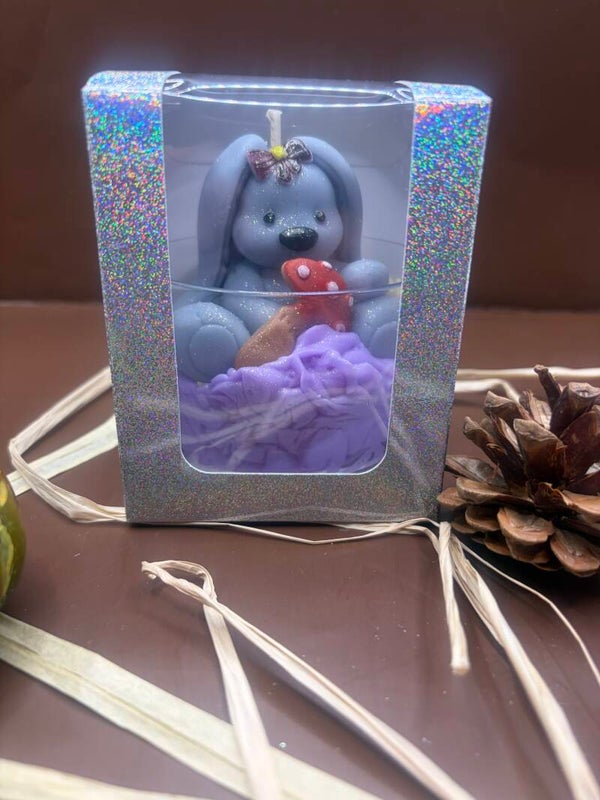 Bougie lapine automne