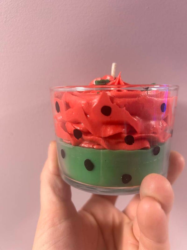Bougie pastèque 🍉