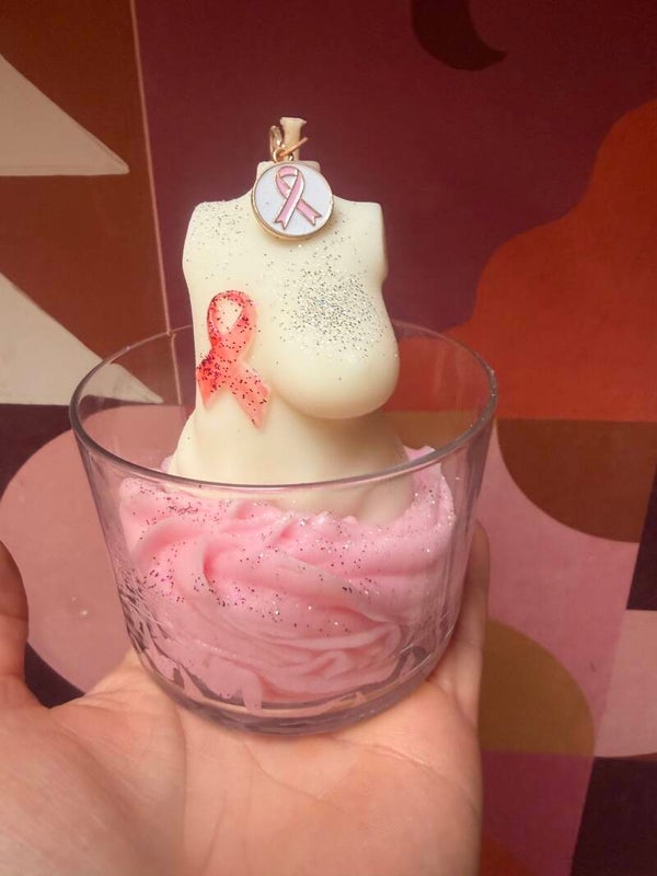 Bougies octobre rose
