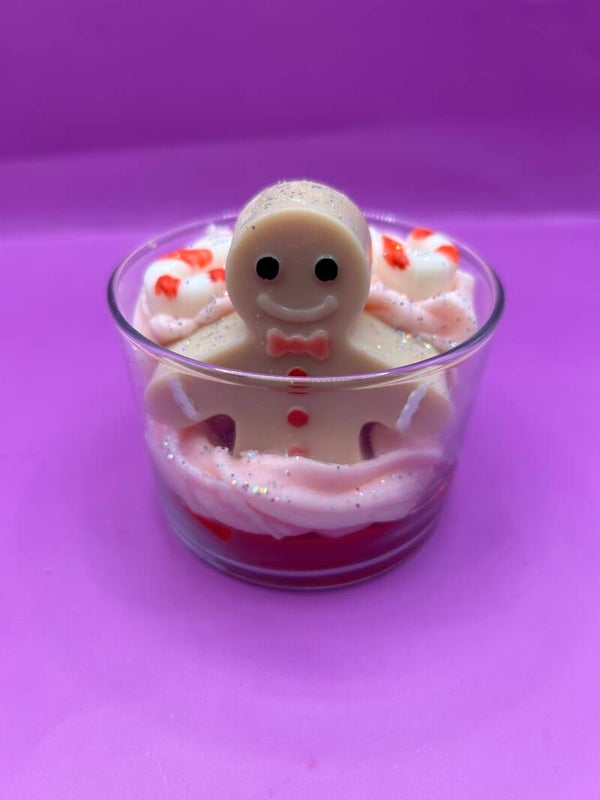 Bougie pain d’épices sucre d’orge .