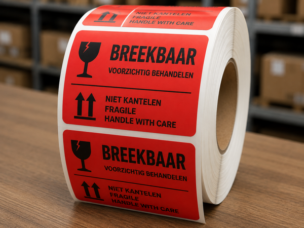 Bedrukt Label 102x152mm