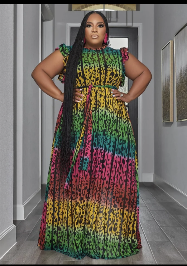 Printed dress
