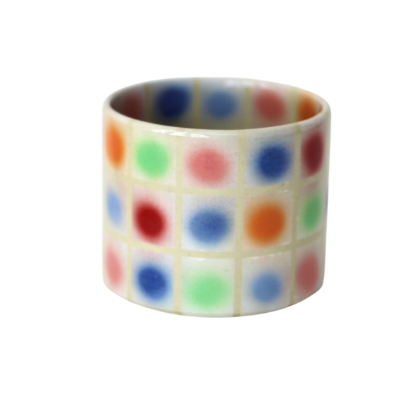 polka cup multicolor