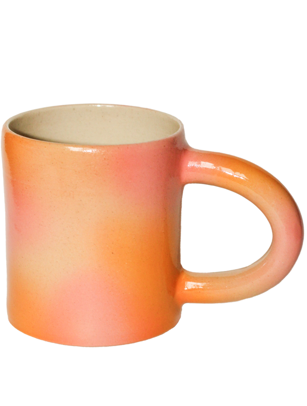 funky mug pink/orange