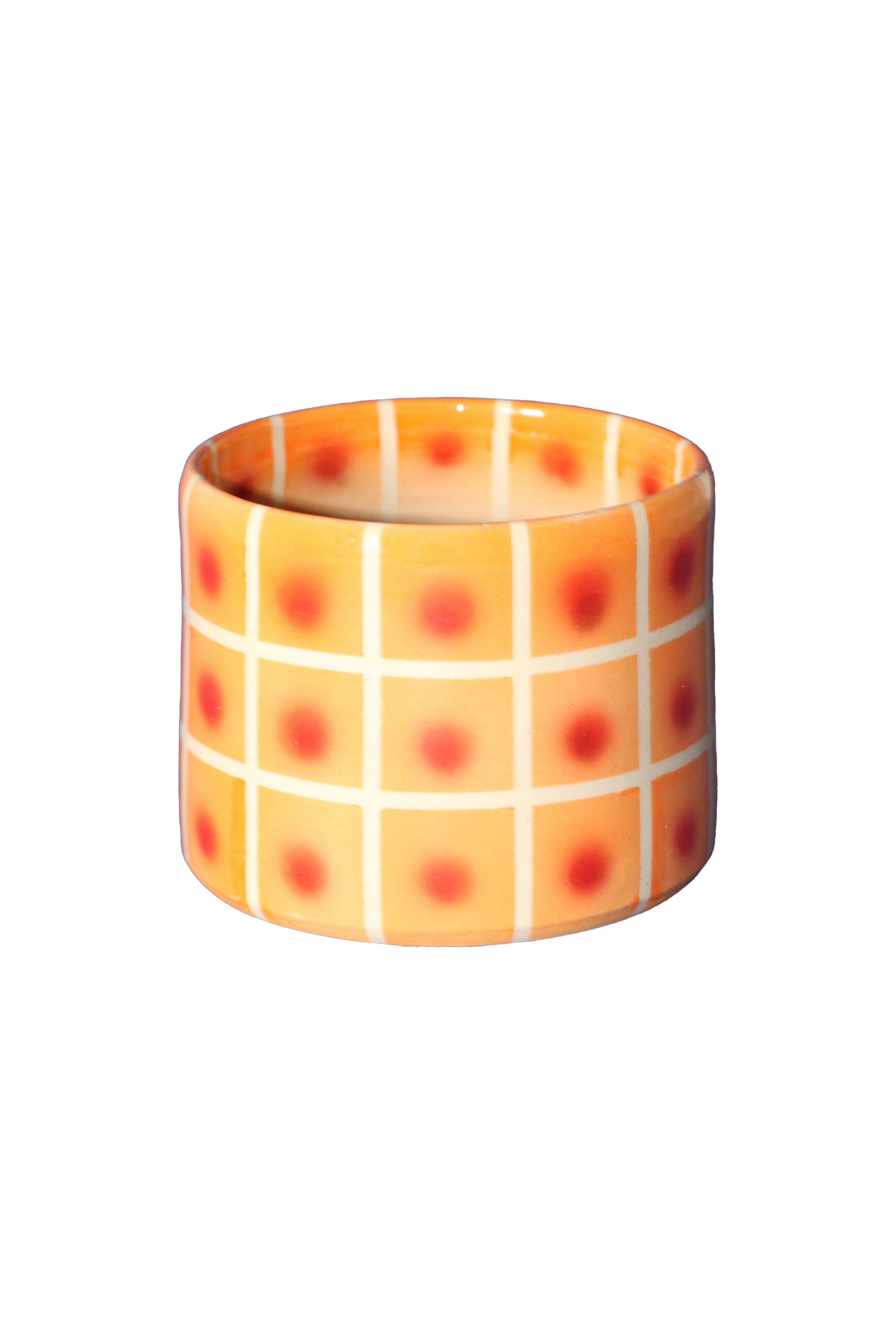 polka cup orange