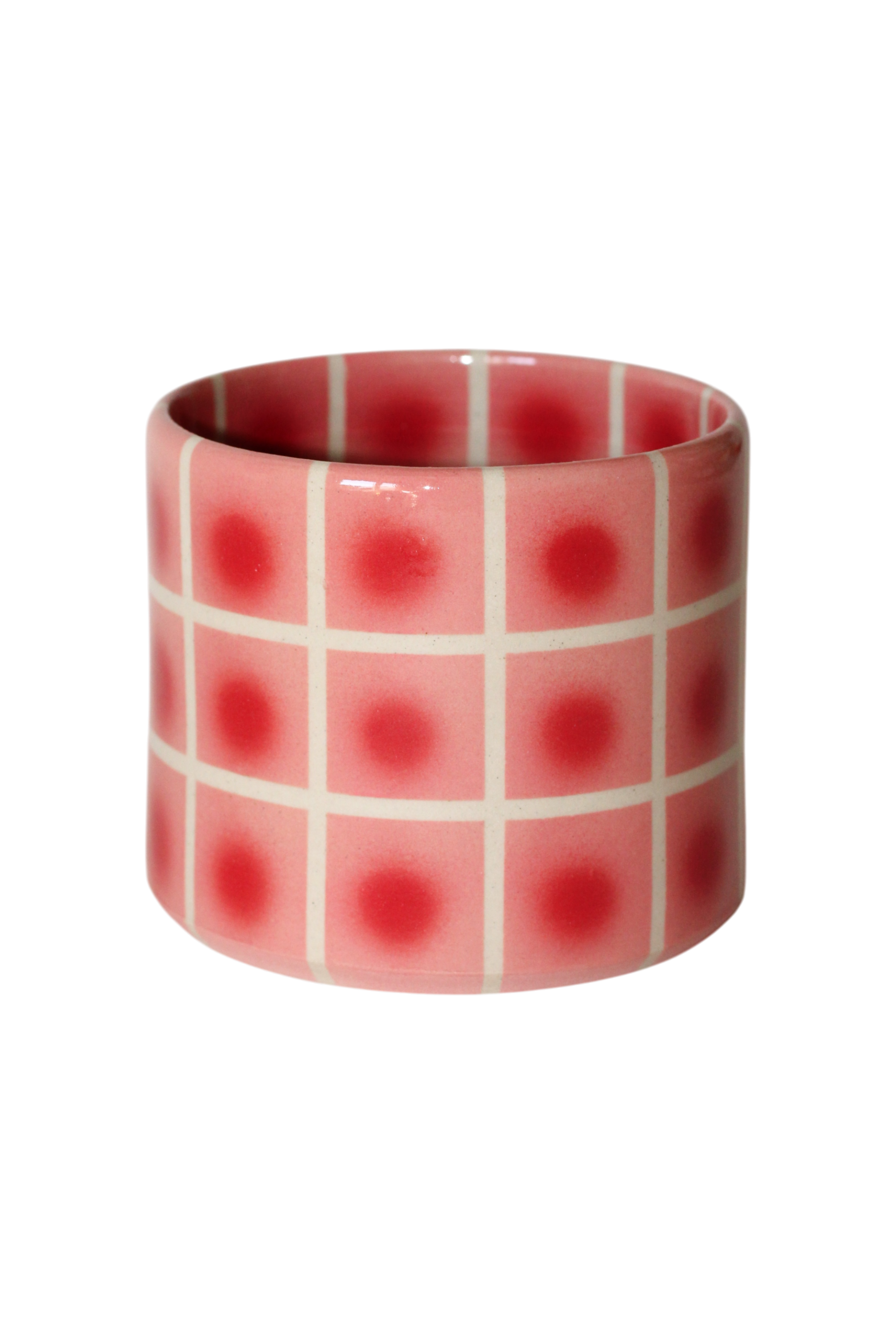 polka cup pink/red