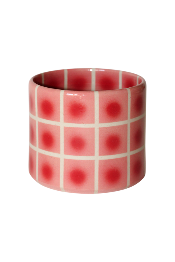 polka cup pink/red