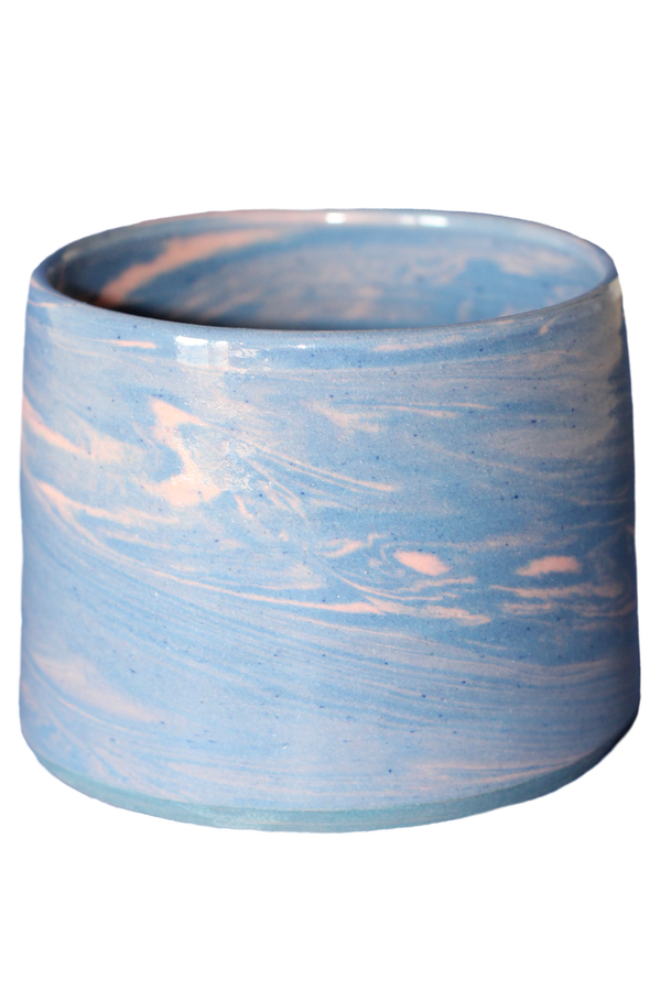 swirl cup blue pink