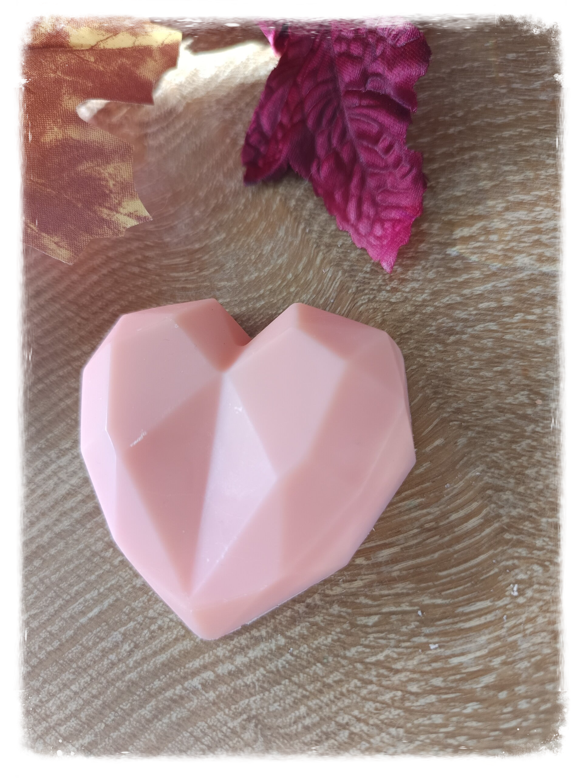 Fondant parfumé "Cœur" senteur pomme d'amour