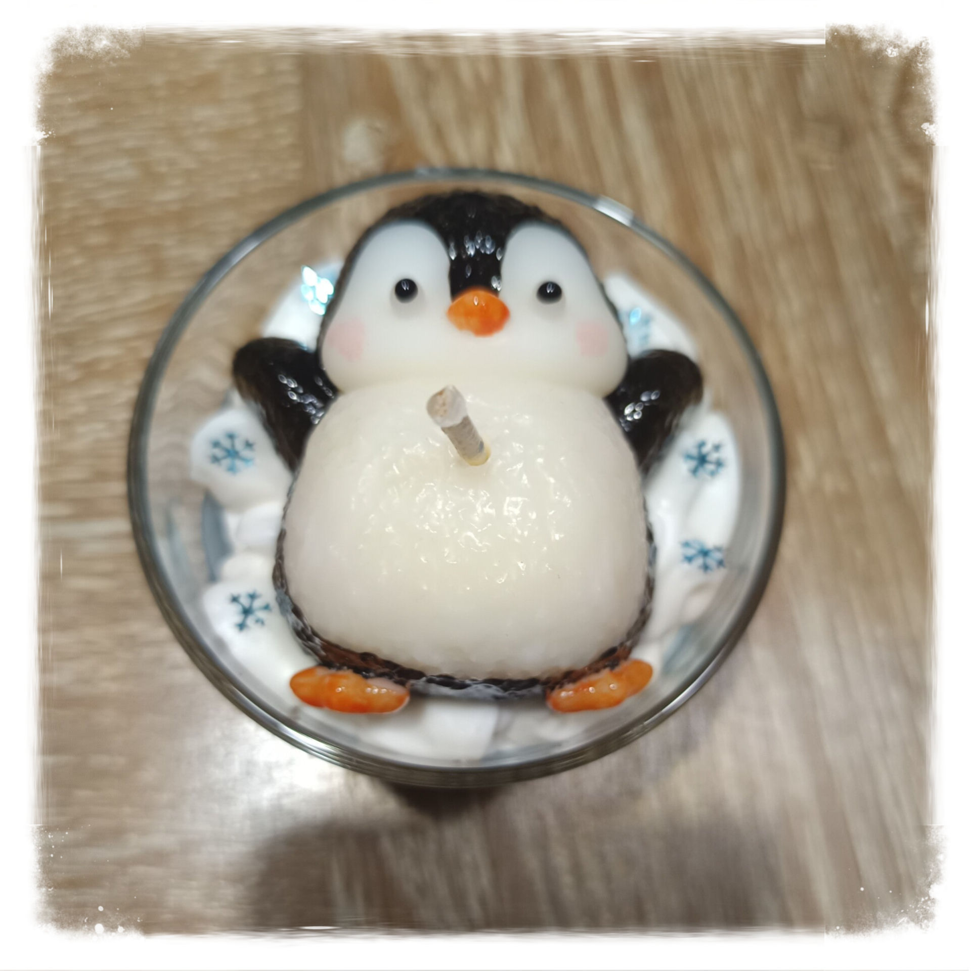 Pingouin sur la banquise senteur "Adoucissant"