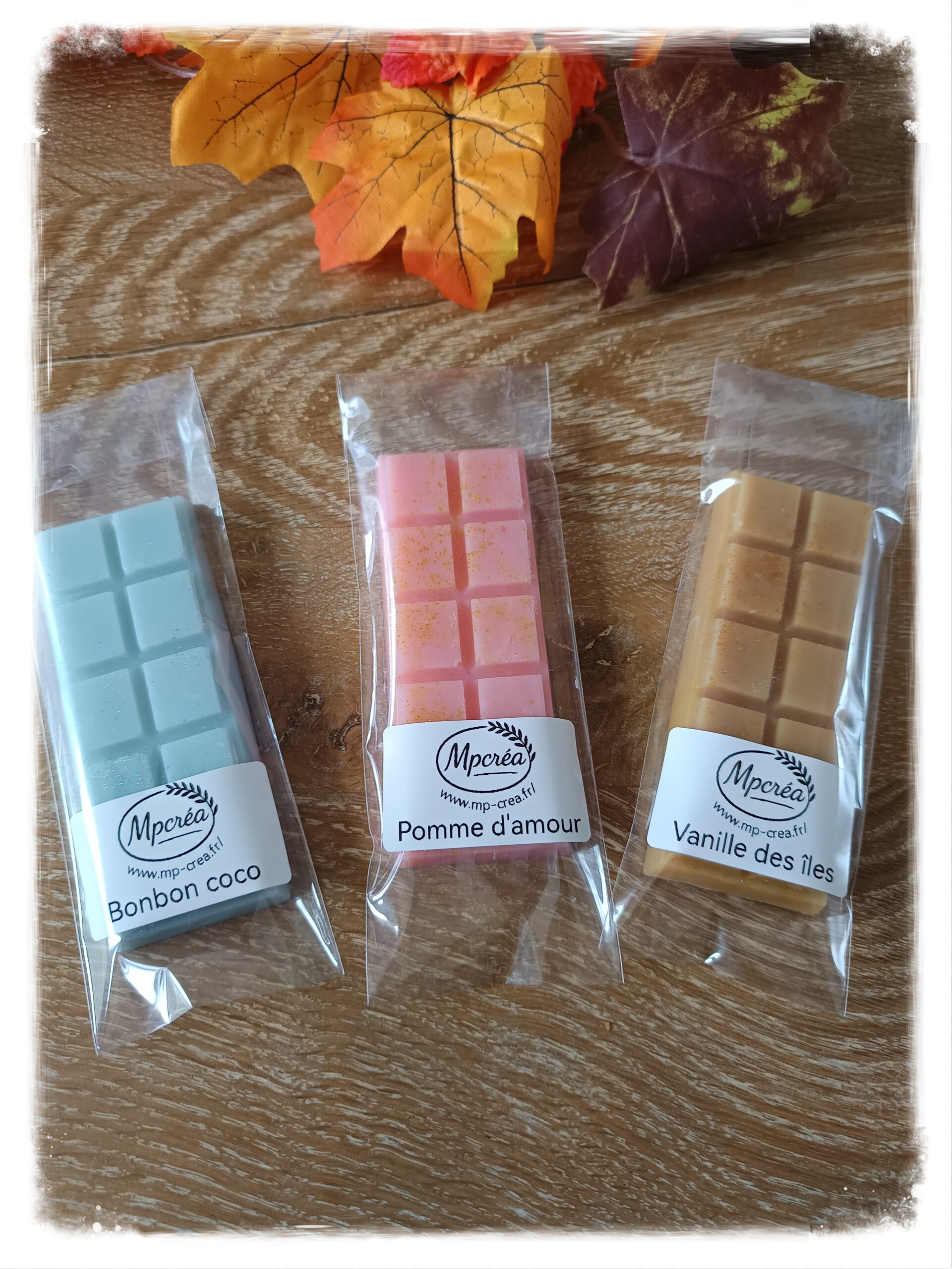 Tablette de fondants parfumés à casser