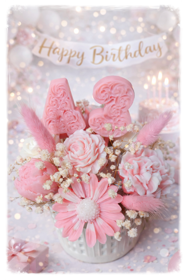 Bouquet d'anniversaire personnalisable