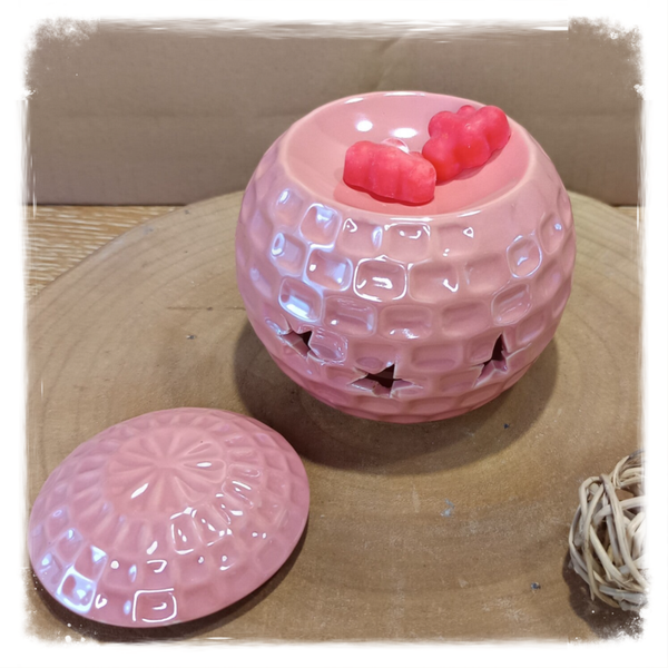 Brûleur Boule rose