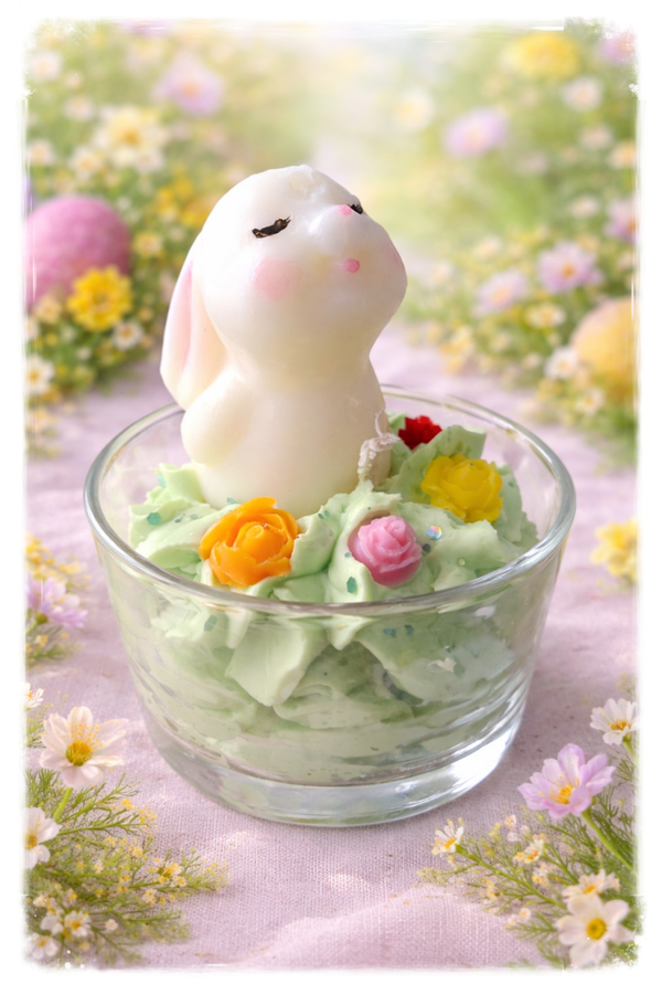 Lapin de printemps senteur " Vanille des îles"