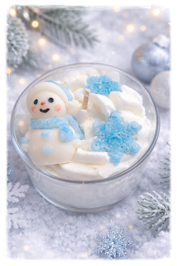 Bonhomme de neige senteur "Linge propre"
