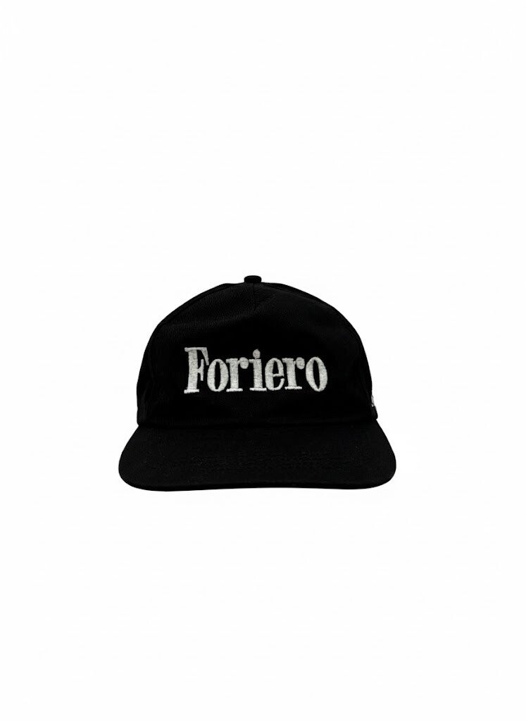 "THE SUN" hat black Foriero
