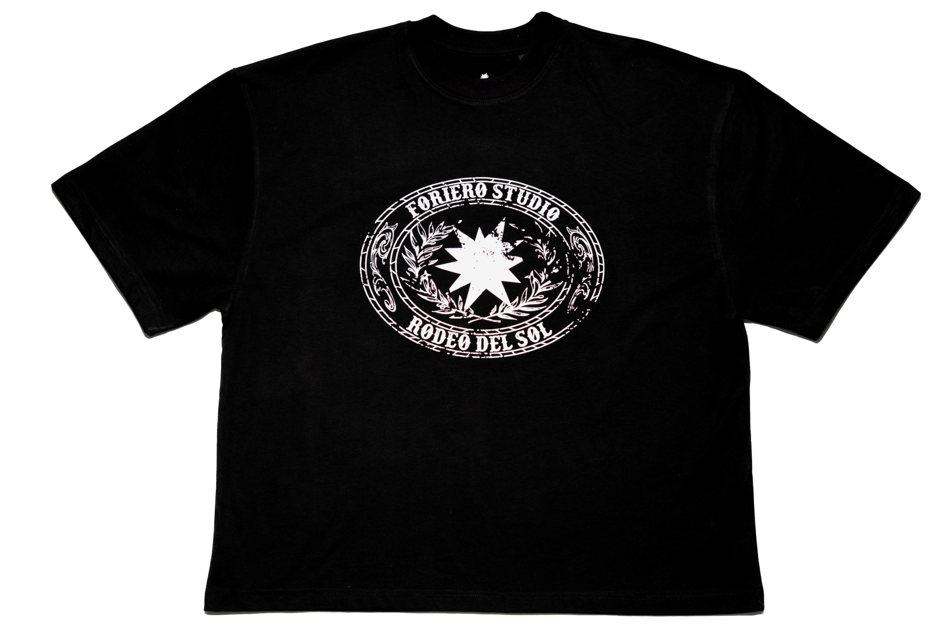 "Rodeo del sol" Black tee