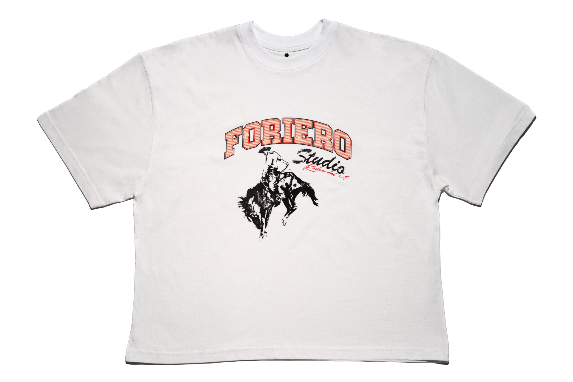 "Rodeo del sol" White tee