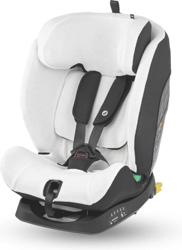 Dit is de Maxi Cosi Organic Cotton Summer Cover voor de Titan iSize.