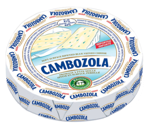 * RECLAME*   Cambazola een blauwaderkaas uit Duitsland 250 gram € 1,98