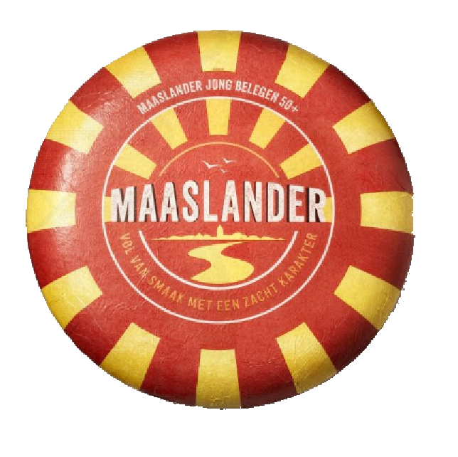 Maaslander jongbelegen € 0,50 extra vacumeren per stuk kaas