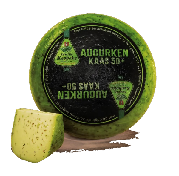 Kesbeke augurkenkaas,   0,50 vacumeren extra per stuk kaas             ********* OP=OP
