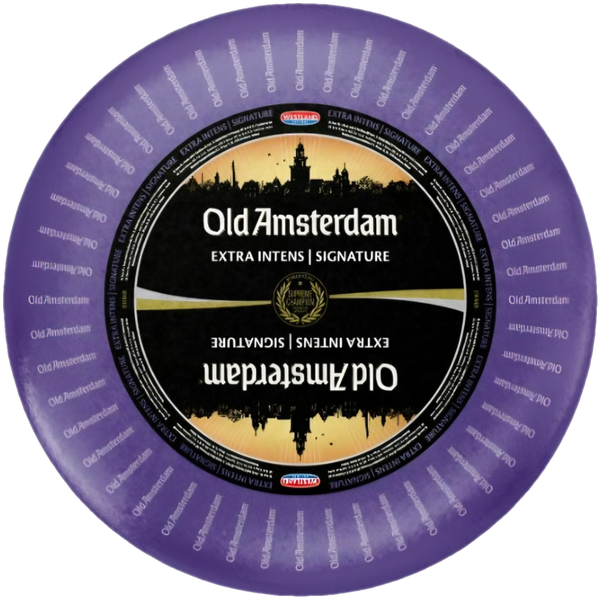 * RECLAME * UNIEK BIJ KAASPOINT...Old Amsterdam  Signature extra matured € 0,50  vacumeren extra per stuk kaas