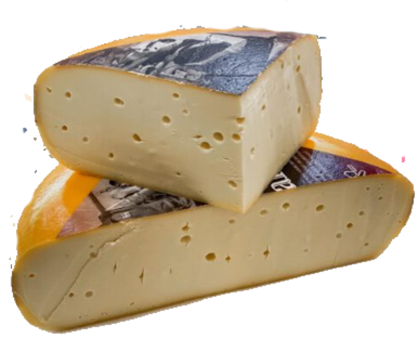Boeren Stolwijkse gaten kaas , 500 gram  € 0,50 extra vacumeren per stuk kaas