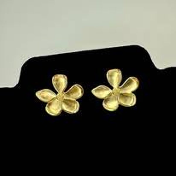 Boucles d'oreilles fleurs