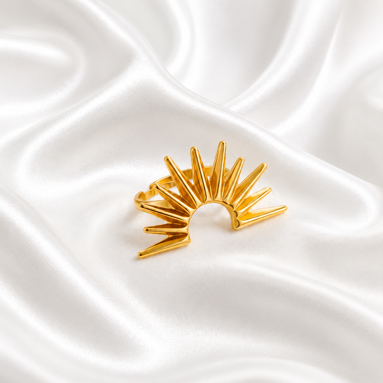 Bague demi soleil