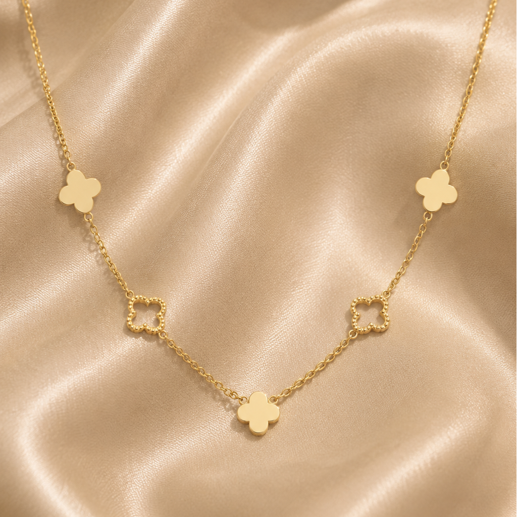 Collier trèfle