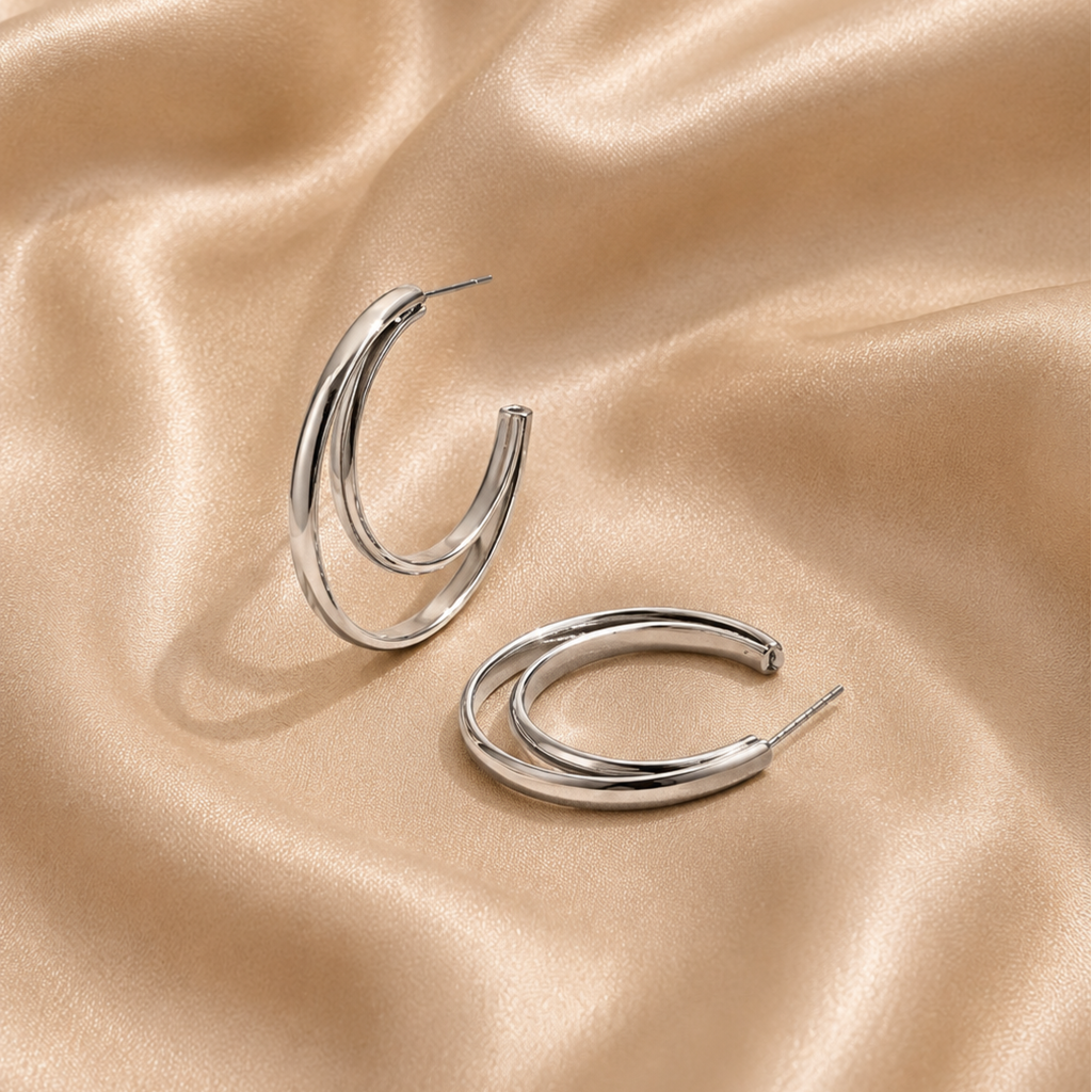Boucles d’oreilles lune