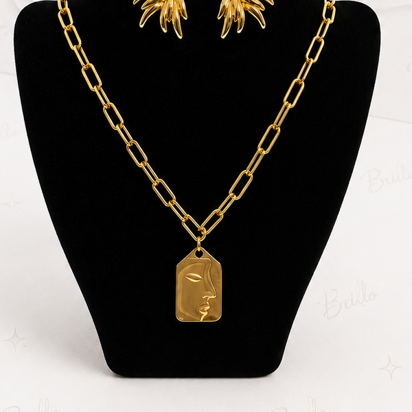 Collier visage
