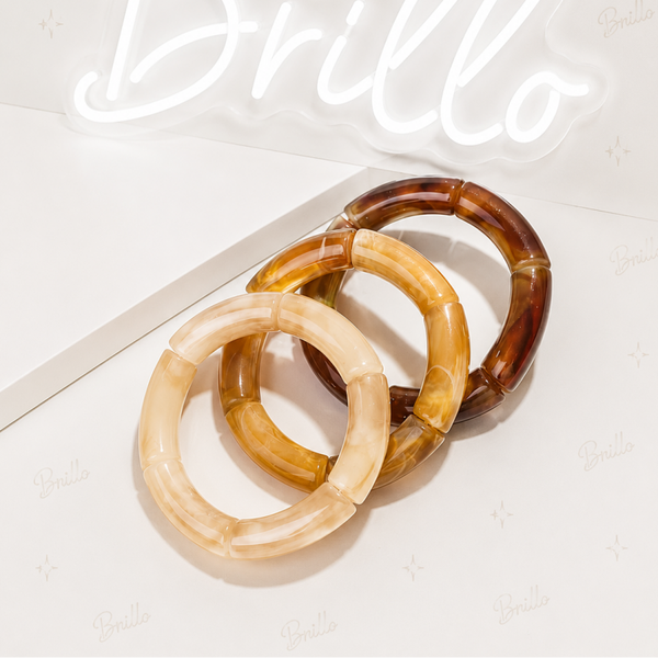 Ensemble de 3 bracelets élastiques
