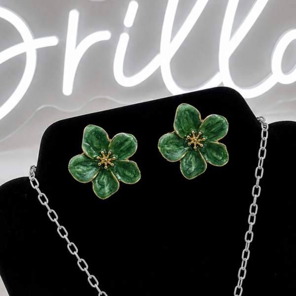 Boucles d’oreilles fleurs